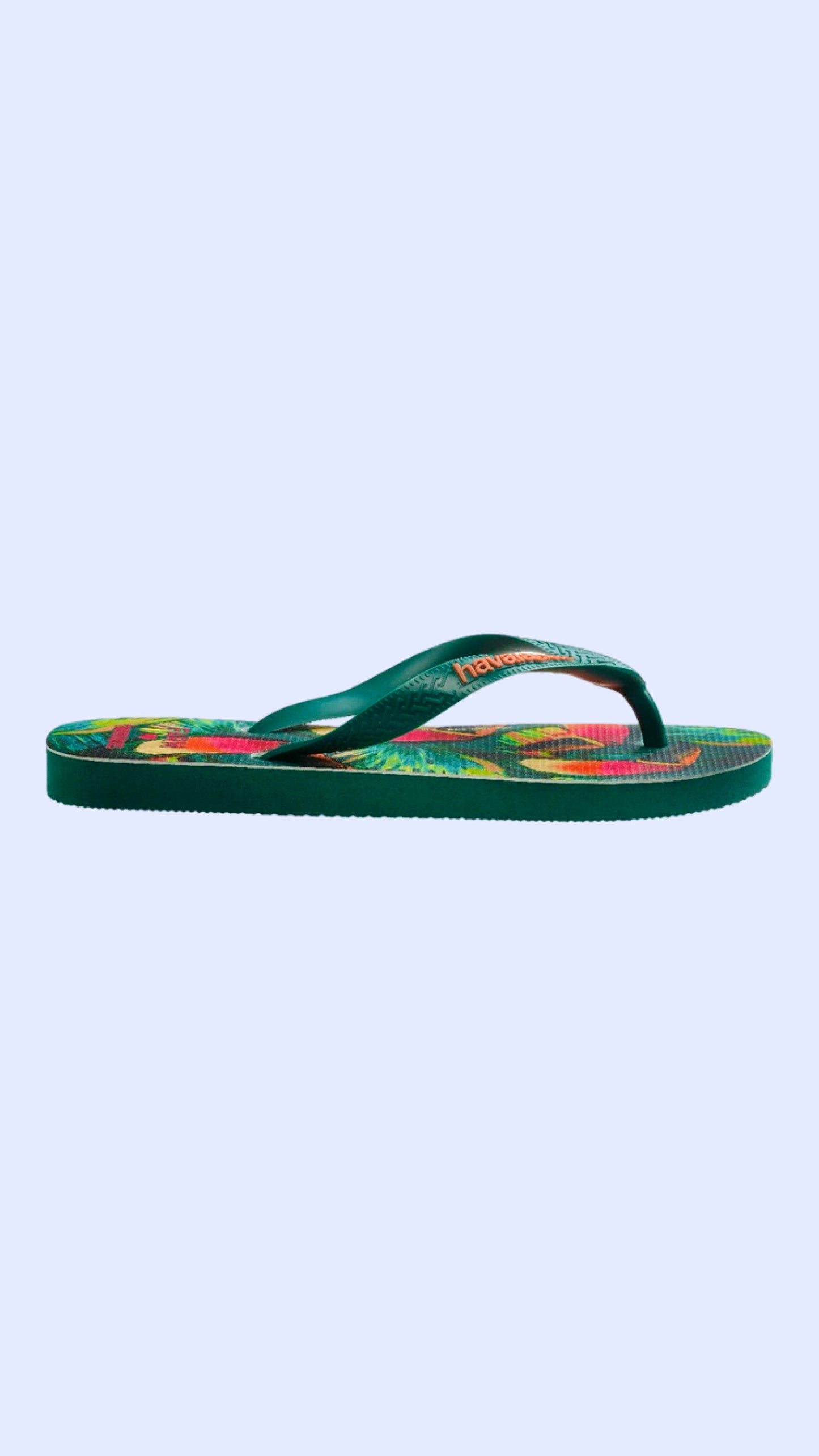 HAVAIANAS FARM RIO PINK TOUCAN TOP FLIP FLOPS