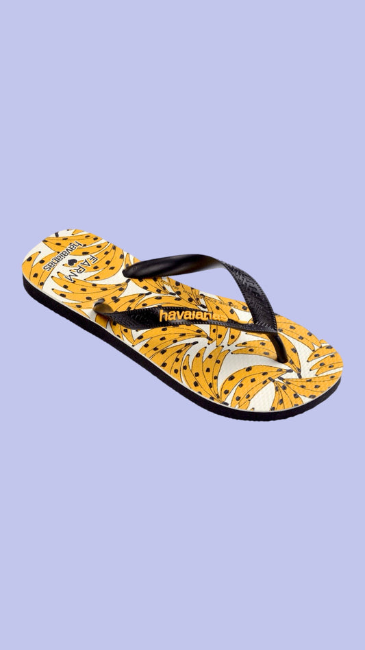 HAVAIANAS FARM RIO BANANAS TOP FLIP FLOPS