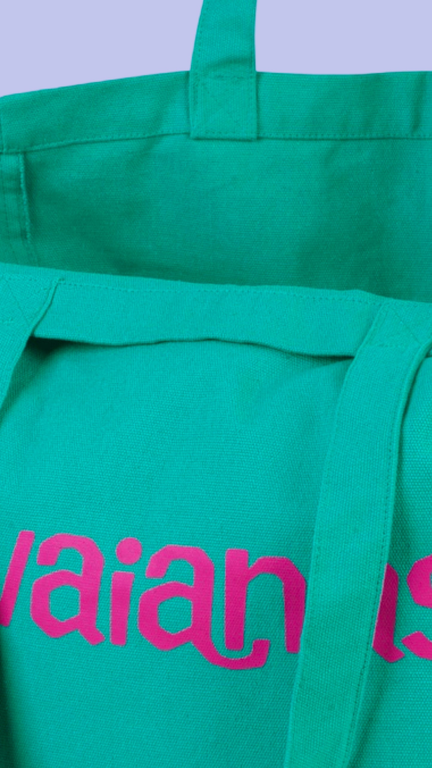 HAVAIANAS GREEN BEACH TOTE BAG