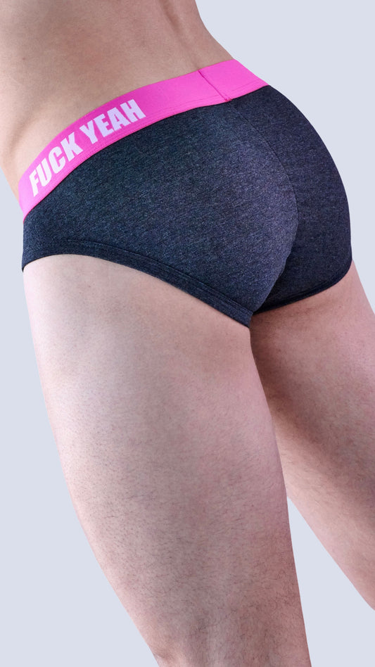 NEW GRAY PUSH UP BRIEF