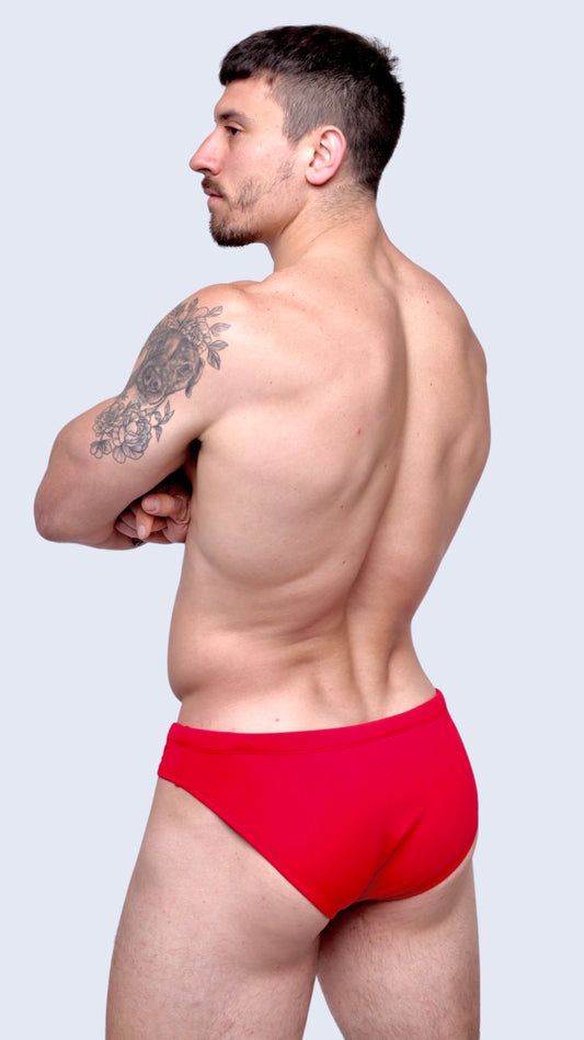 RED SUNSET SWIM BRIEF