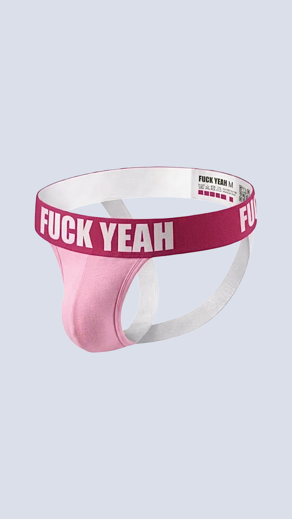 PINK MICROFIBER JOCKSTRAP