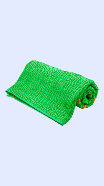 HAVAIANAS GREEN BEACH TOWEL