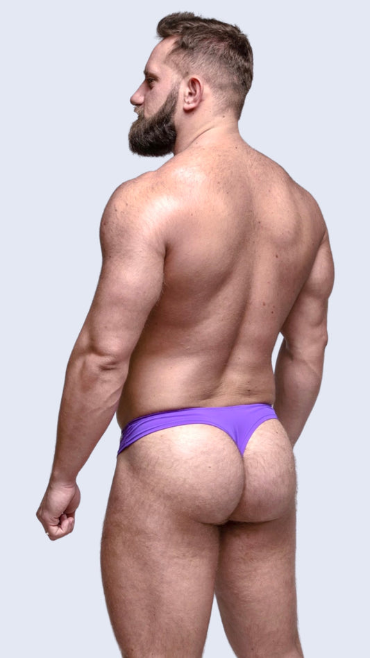 DARK ORCHID CHEEKY THONG