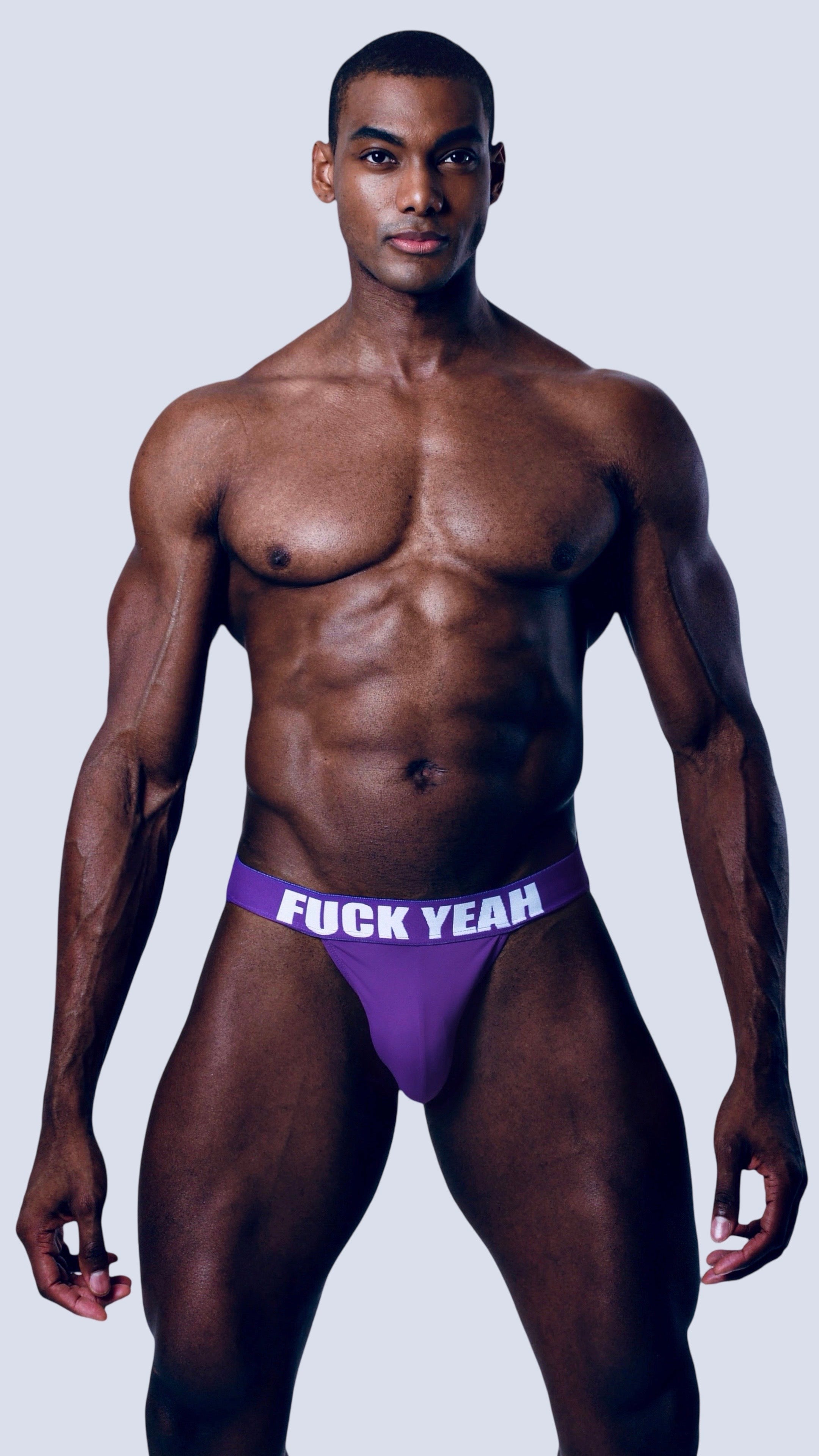 PLUM SIDE CUT BRIEF