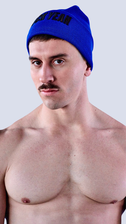 BLUE BEANIE