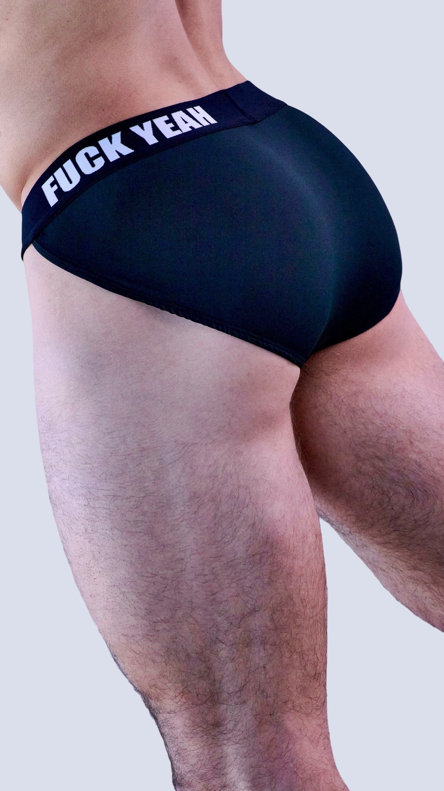 BLACK SIDE CUT BRIEF