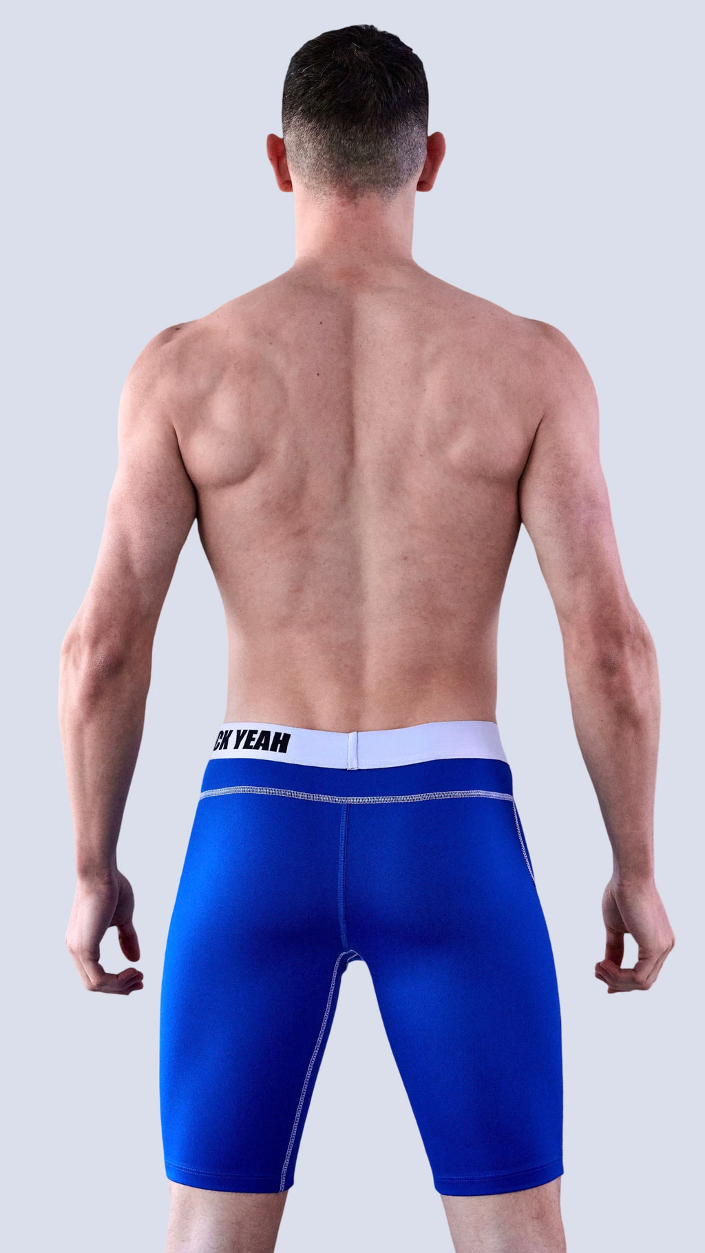 DEEP BLUE BIKER SHORT