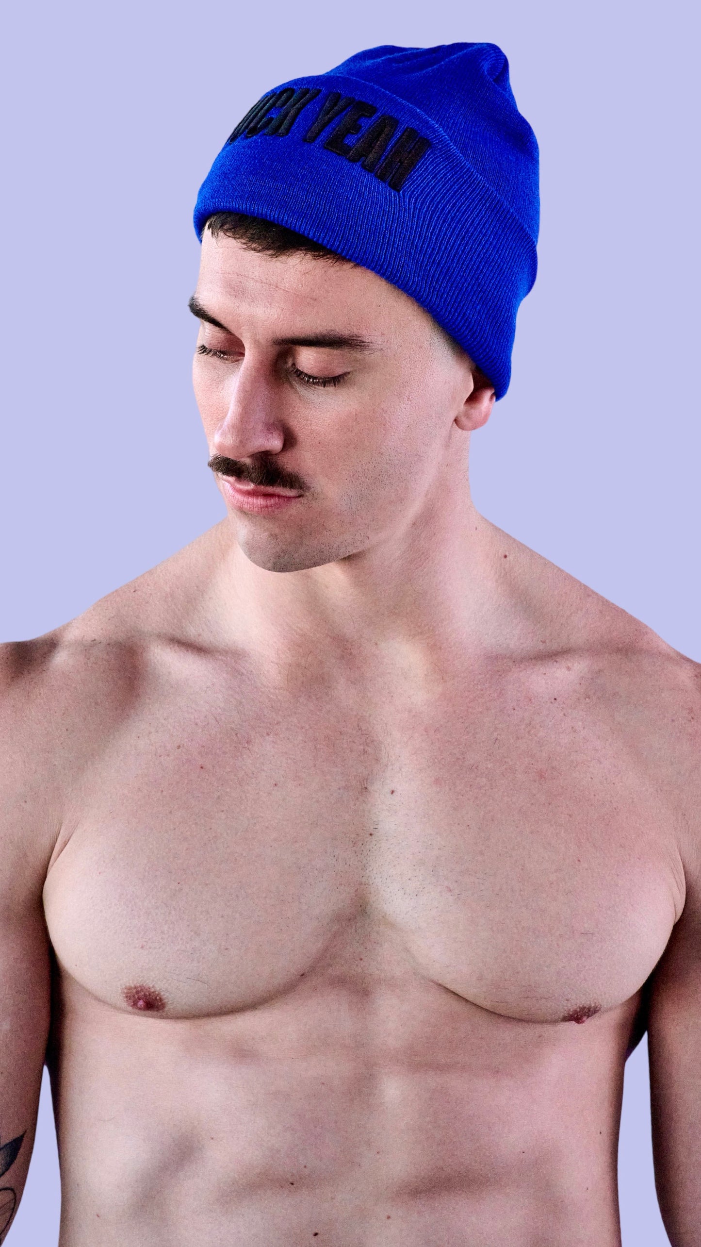 BLUE BEANIE