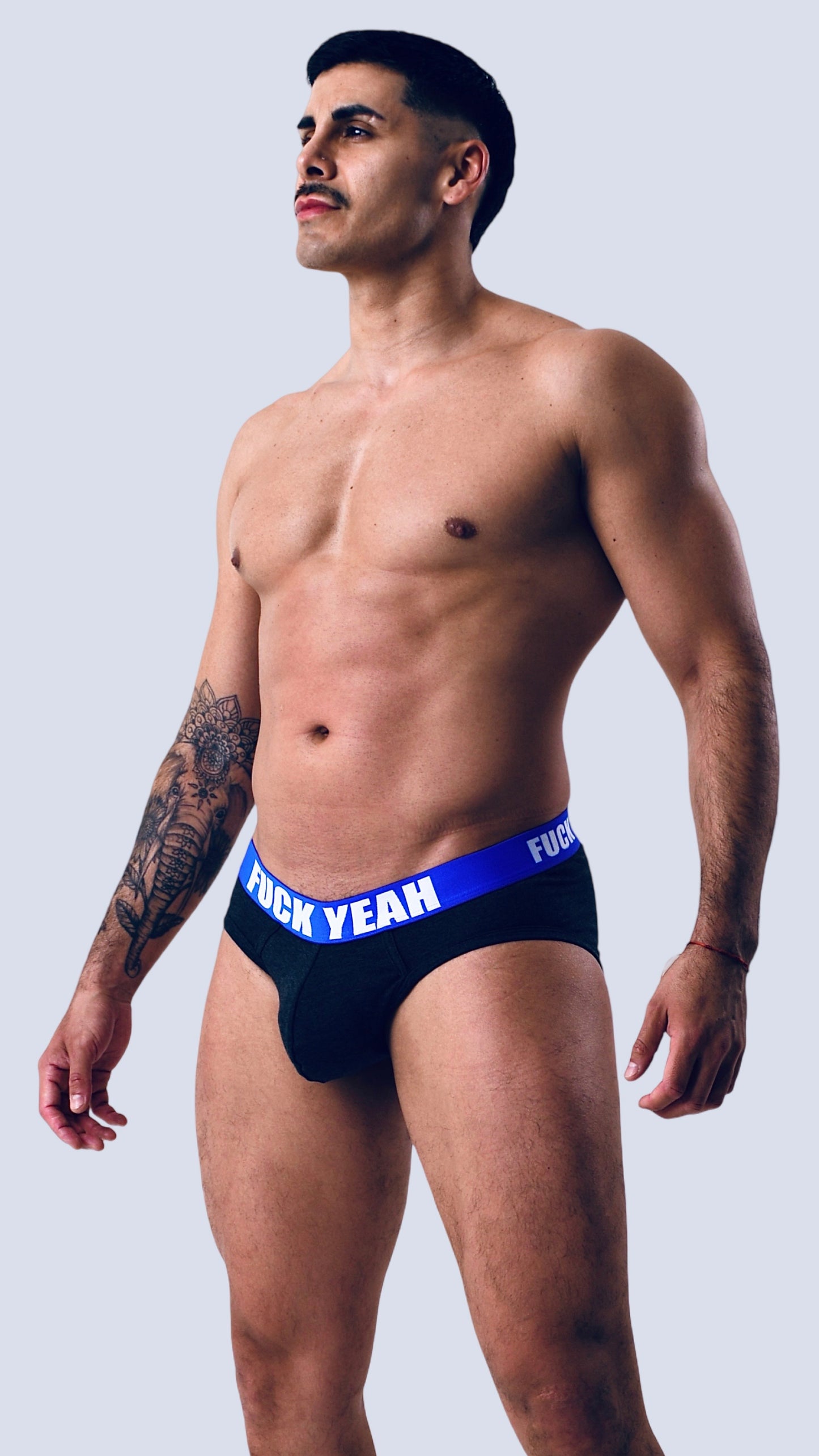 STEEL BLUE PUSH UP BRIEF