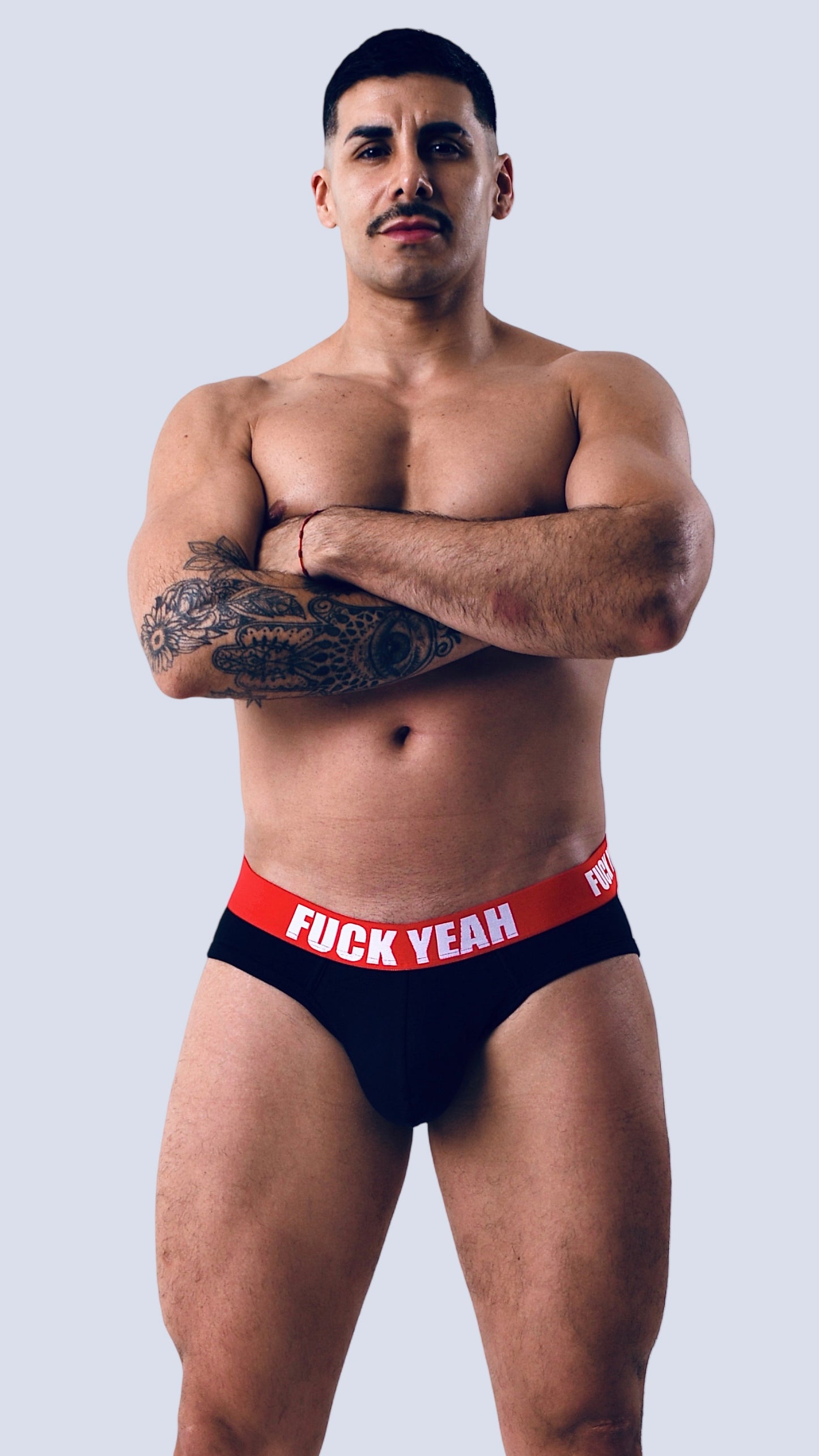 BLACK HEAT PUSH UP BRIEF