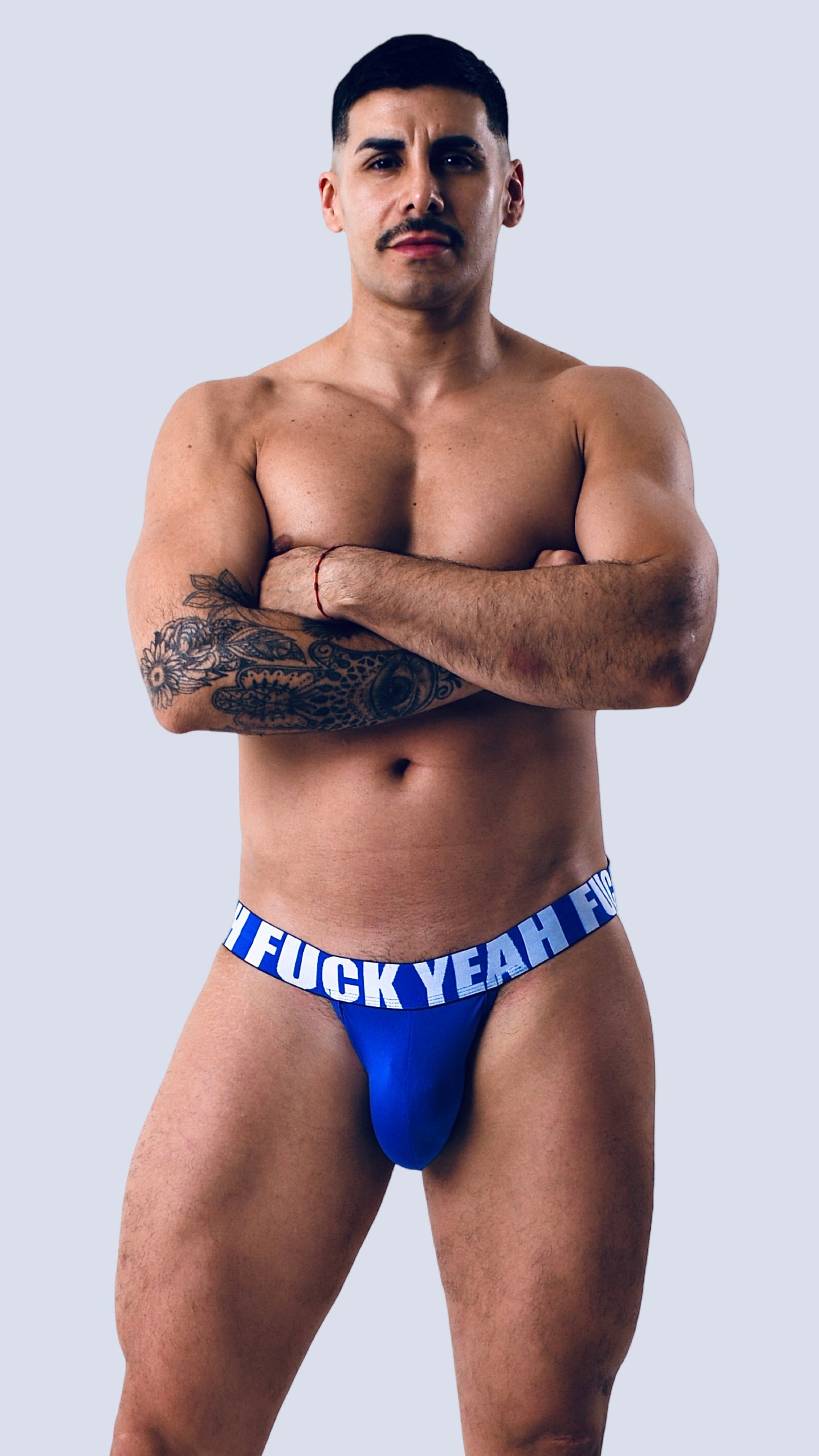 ELECTRIC BLUE MICROFIBER JOCKSTRAP