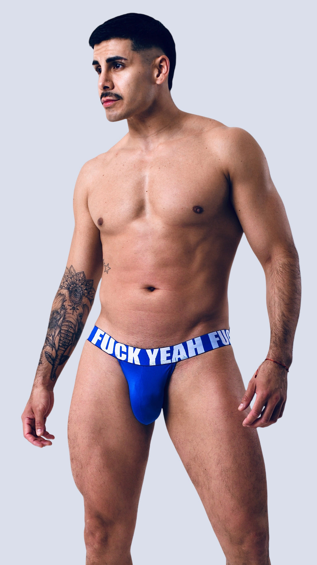ELECTRIC BLUE MICROFIBER JOCKSTRAP