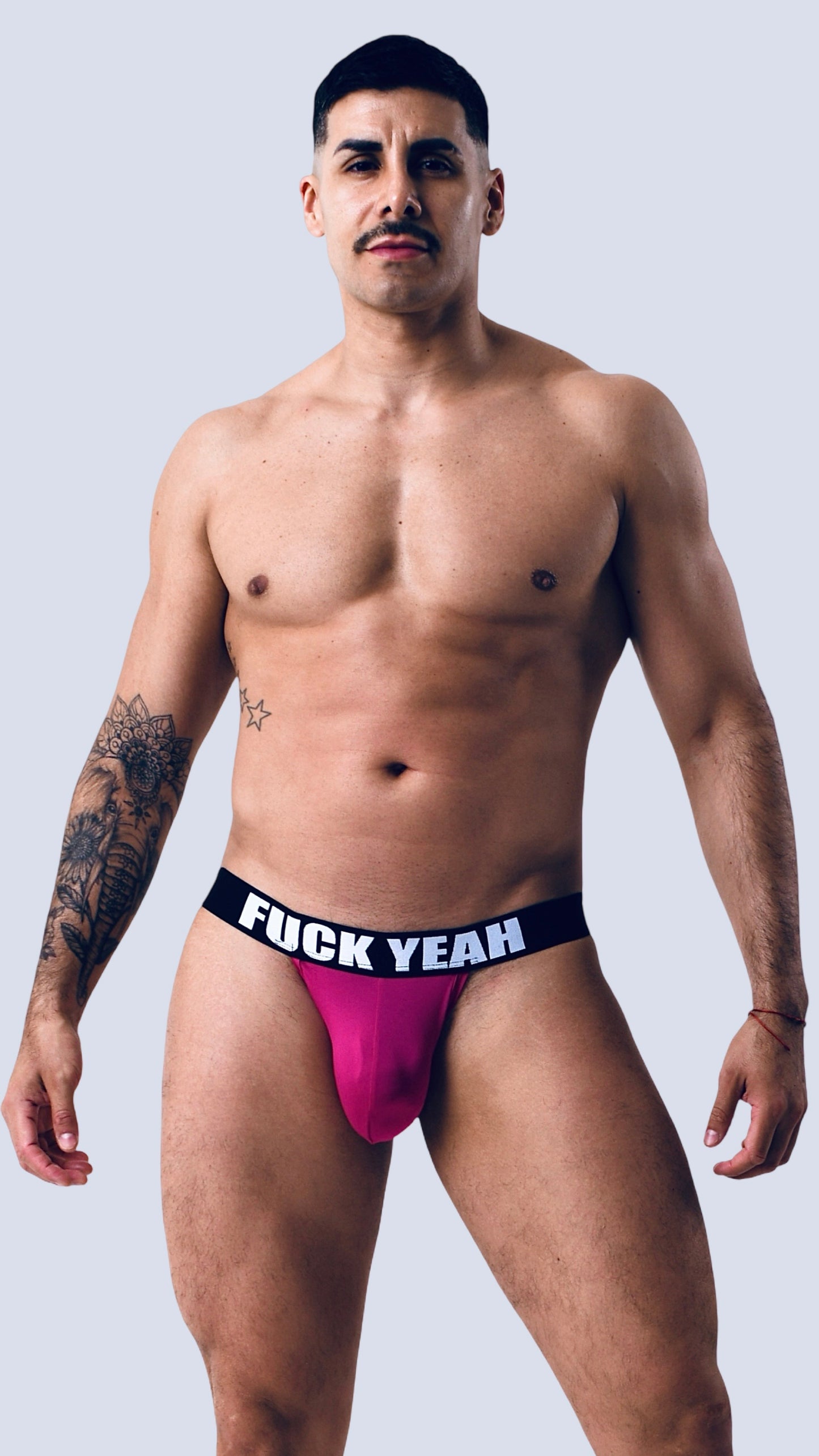DARK CHERRY MICROFIBER JOCKSTRAP
