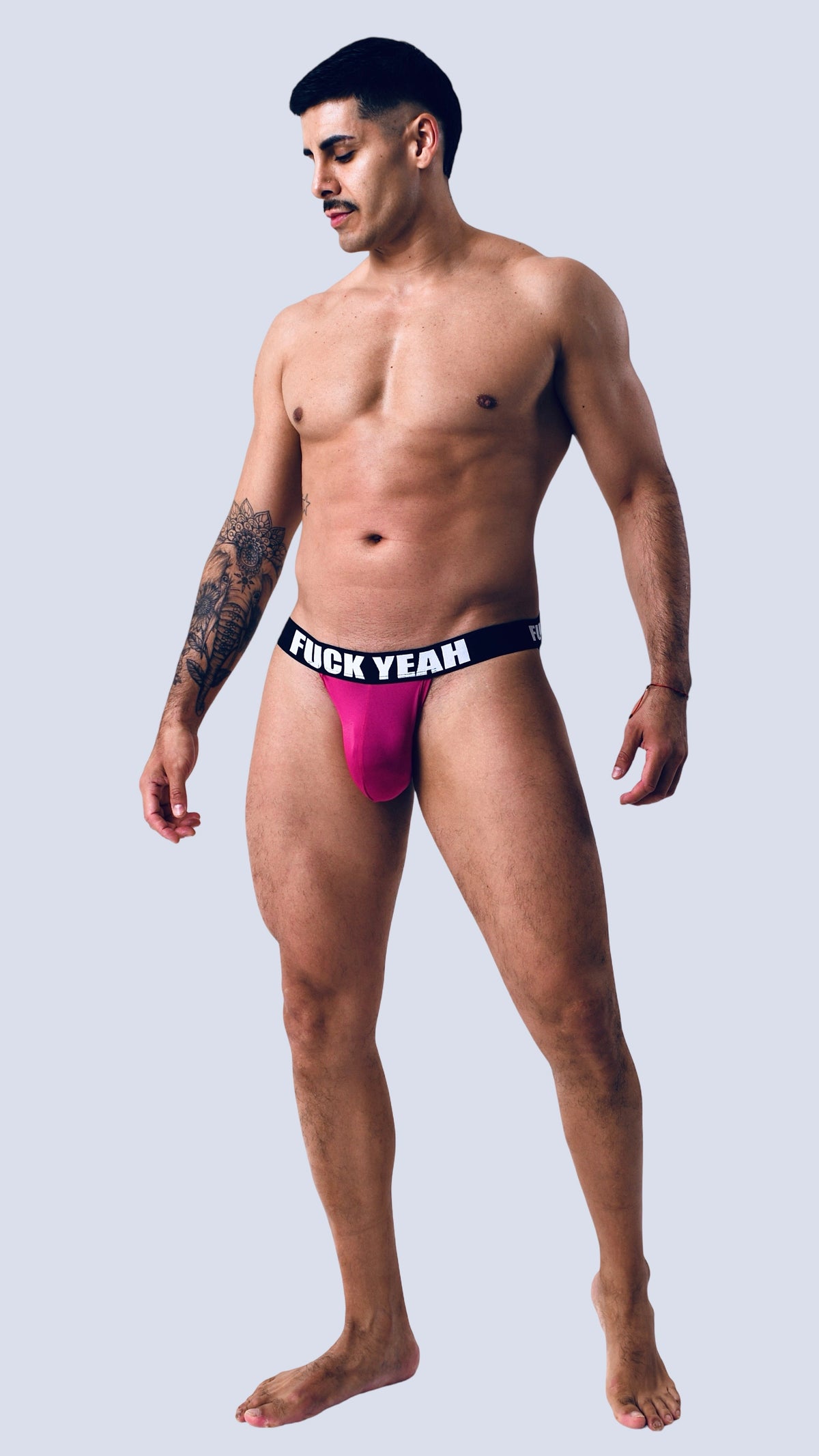DARK CHERRY MICROFIBER JOCKSTRAP