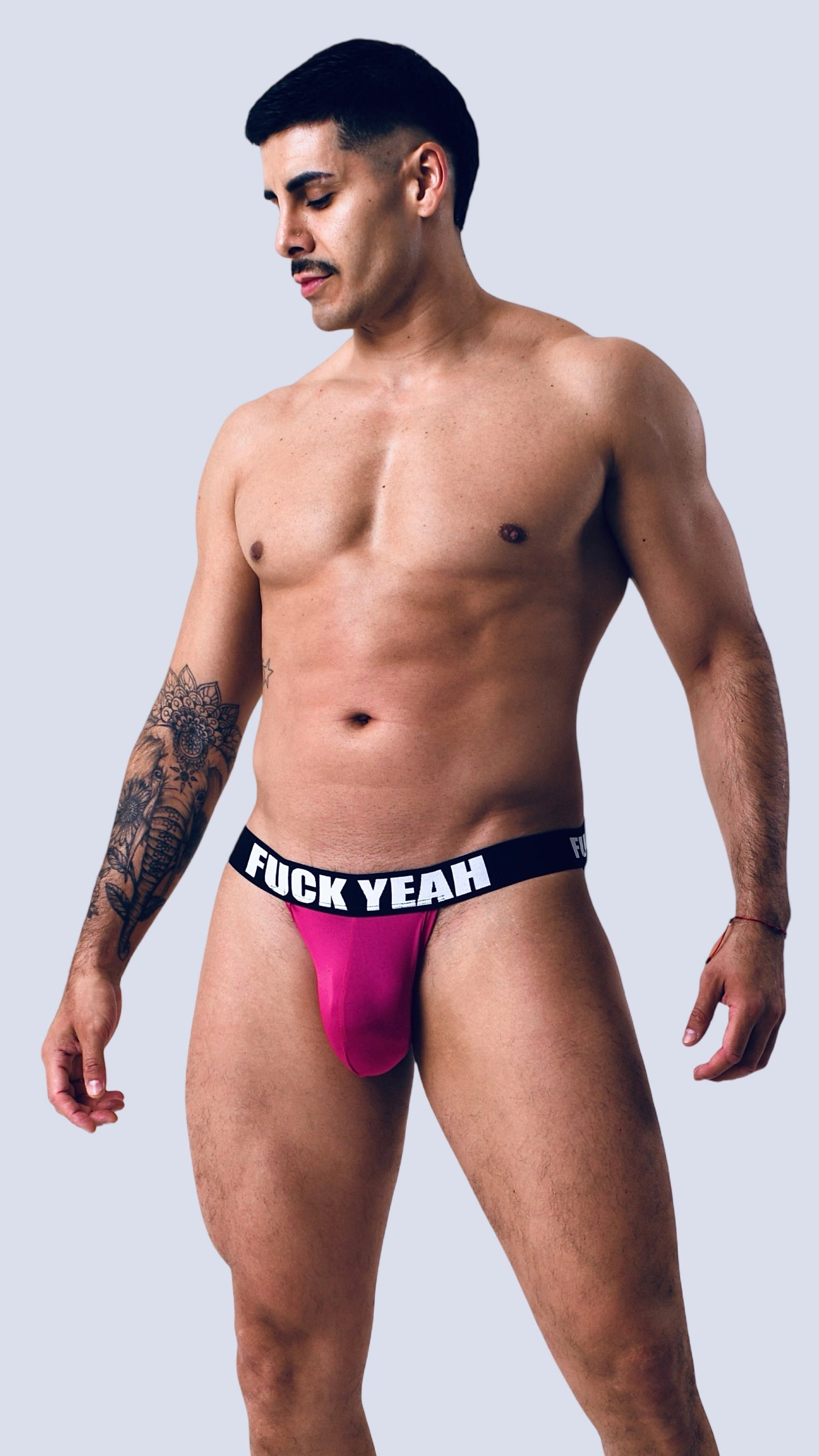 DARK CHERRY MICROFIBER JOCKSTRAP
