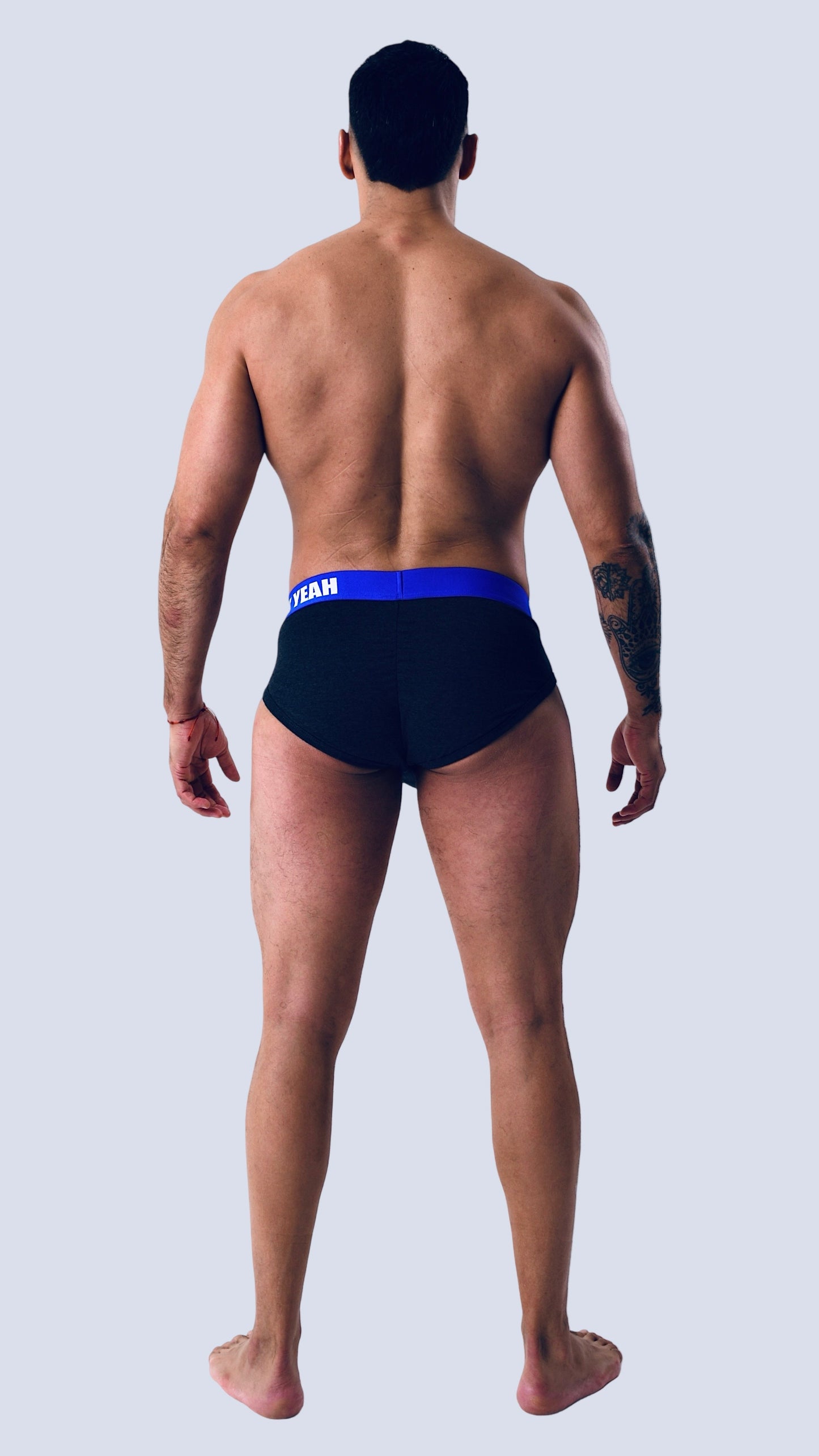 STEEL BLUE PUSH UP BRIEF