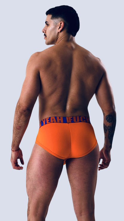 ORANGE RUSH PUSH UP BRIEF
