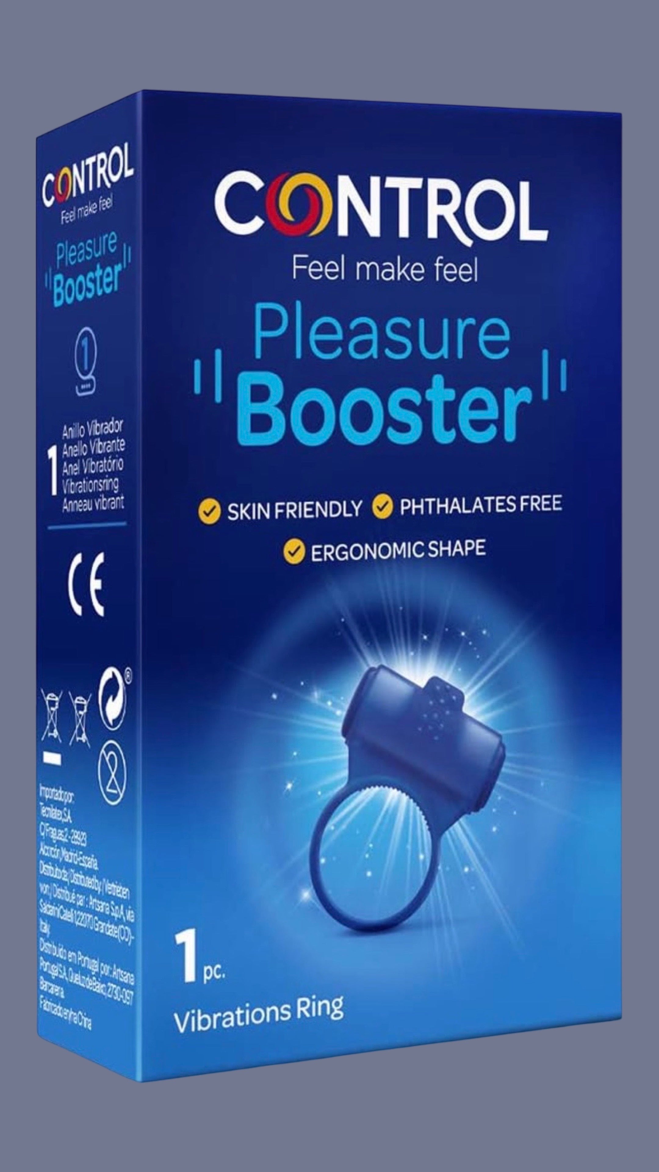 CONTROL VIBRATOR RING PLEASURE BOOSTER