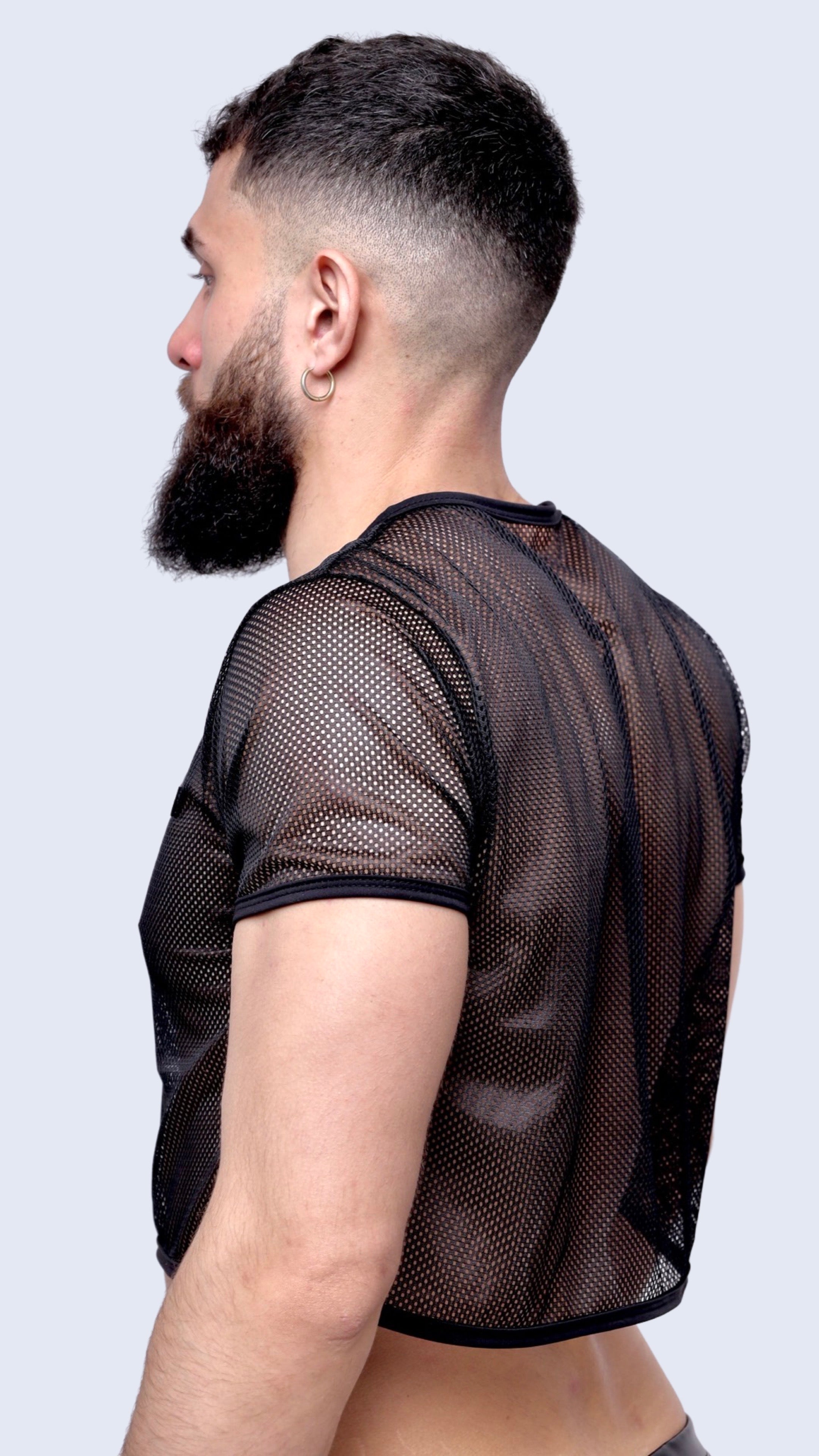 ALL BLACK CROP TOP