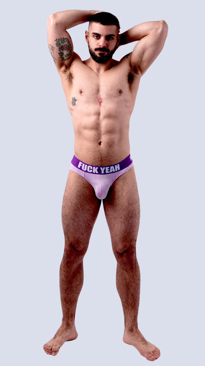 LAVENDER WAISTBAND THONG