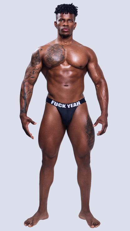 BLACK SIDE CUT BRIEF