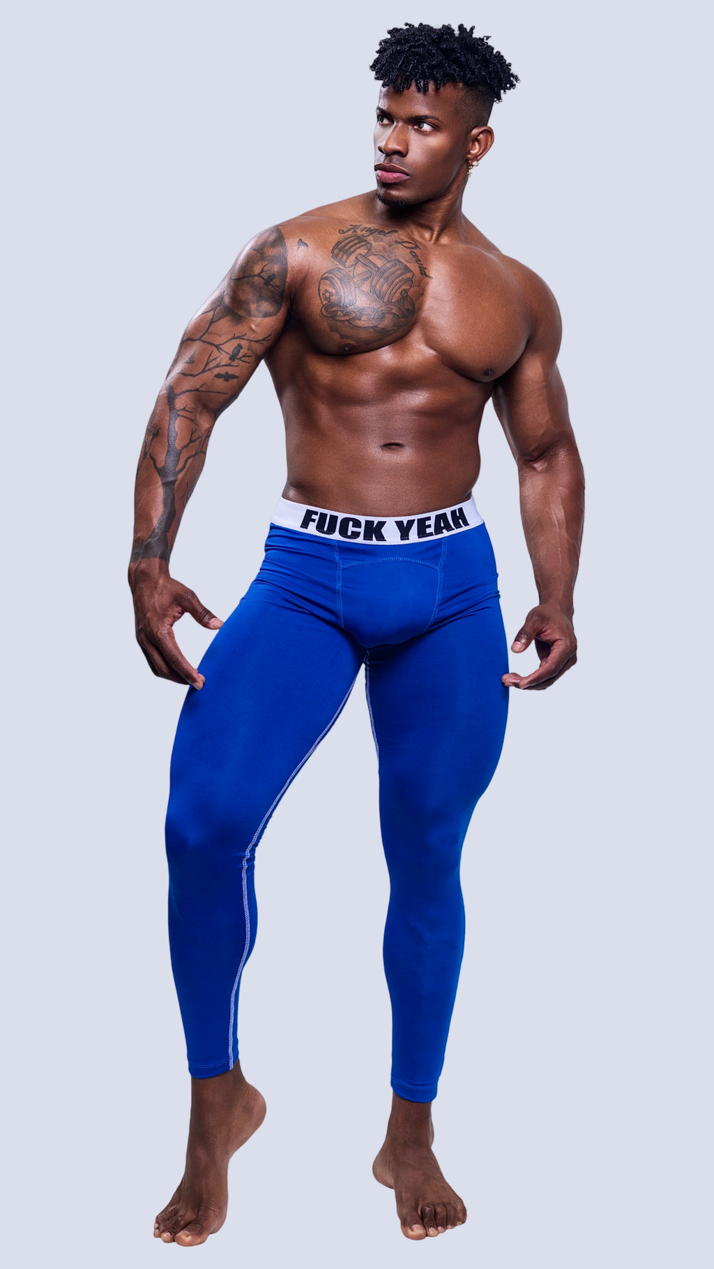 DEEP BLUE LEGGINGS